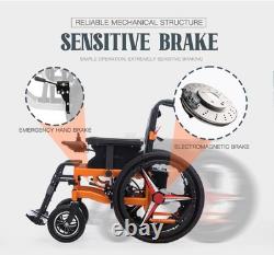 Folding 500W Electric Wheelchair, All Terrain Heavy Duty Power Scooter