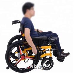 Folding 500W Electric Wheelchair, All Terrain Heavy Duty Power Scooter