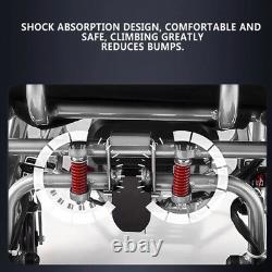 Folding Electric Power Wheelchair Lightweight Portable Wheel Chair Motorized New