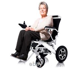 Folding Electric Power Wheelchair Lightweight Portable Wheel Chair Motorized New