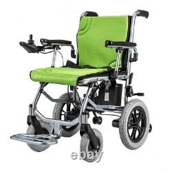 Folding Electric Power Wheelchair Lightweight Wheel chair Mobility Aid Motorize