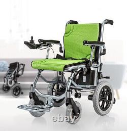 Folding Electric Power Wheelchair Lightweight Wheel chair Mobility Aid Motorize