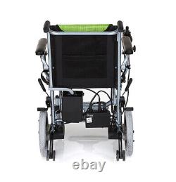 Folding Electric Power Wheelchair Lightweight Wheel chair Mobility Aid Motorize