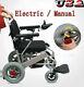 Folding Electric Powered Wheelchair Portable Elderly Disabled Mobility Scooter