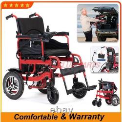 Folding Electric Wheelchair Power Wheelchair Mobility Scooter Lightweight Adult