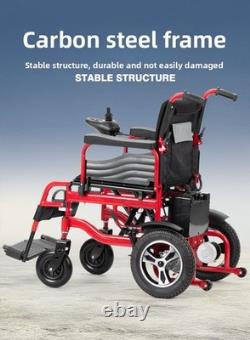 Folding Electric Wheelchair Power Wheelchair Mobility Scooter Lightweight Adult