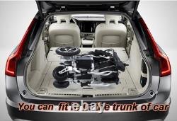 Folding Electric Wheelchair Power Wheelchairs Mobility Aid Motorized Lightweight