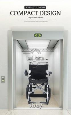 Folding Electric Wheelchair Power Wheelchairs Mobility Aid Motorized Lightweight