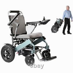 Folding Electric Wheelchair Scooter, Airplane Travel Safe (18'' seat Width)