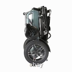 Folding Electric Wheelchair Scooter, Airplane Travel Safe (18'' seat Width)