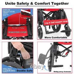 Folding Electric Wheelchairs FDA Certified Medical 4 Wheels Mobility Scooter New