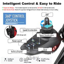 Folding Electric Wheelchairs FDA Certified Medical 4 Wheels Mobility Scooter New