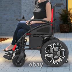 Folding Electric Wheelchairs FDA Certified Medical Mobility Scooter Home Travel