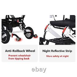 Folding Lightweight Electric Wheelchair Remove Control Power wheelchair Mobili5B