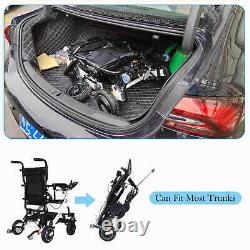 Folding Lightweight Electric Wheelchair Remove Control Power wheelchair MobiliWp