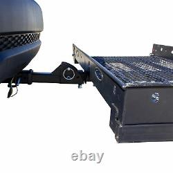 Folding Strong Electric Wheelchair Hitch Carrier Mobility Scooter Loading Ramp