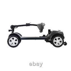 Four Folding Wheel Wheelchair Electric Scooter Mobility Scooter Powered Travel