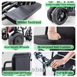 Four Wheeled Foldable Storage Mobility Scooter, 8AH 300W Power, Cruise Control