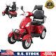 Four Wheels Travel Mobility Scooter Electric Powered Wheelchair Device For Adult
