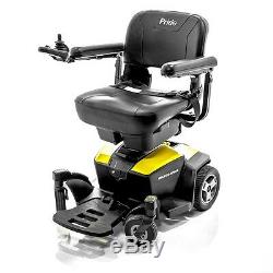 GO-CHAIR Pride Mobility Electric Powerchair + 1 Yr Service & Accessory Bundle