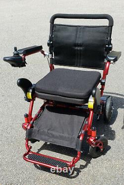 Geo Cruiser Elite EX lightweight foldable electric wheelchair