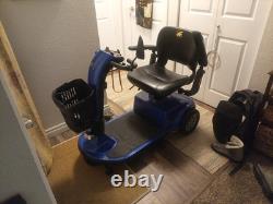 Golden Electric Scooter
