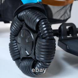 Golden Tech Ally Pro Foldable Power Wheelchair with 10-inch Omni-Directional