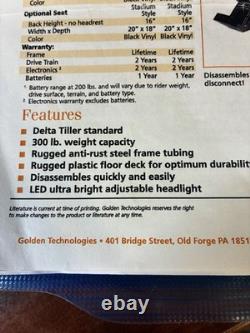 Golden Technologies GL141 LiteRider 4 Wheel Mobility Scooter