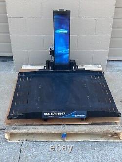 Harmar AL600 Hybrid Electric Wheelchair Scooter Platform Lift inside Vehicle