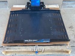 Harmar AL600 Hybrid Electric Wheelchair Scooter Platform Lift inside Vehicle