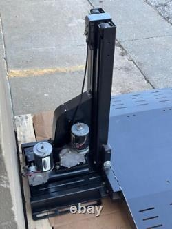Harmar AL600 Hybrid Electric Wheelchair Scooter Platform Lift inside Vehicle
