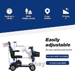 Heavy Duty Electric Mobility Scooter Power 4 Wheels Mobility Scooter for Travel