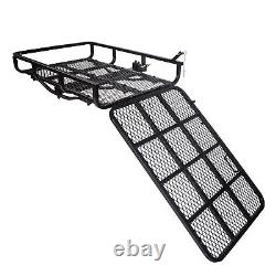 Hitch Mount Wheelchair Carrier Electric Cargo Mobility Scooter withLoading Ramp