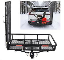 Hitch Mount Wheelchair Carrier Electric Wheelchair Cargo Mobility Scooter