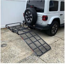 Hitch Mount Wheelchair Carrier Electric Wheelchair Cargo Mobility Scooter
