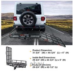 Hitch Mount Wheelchair Carrier Electric Wheelchair Cargo Mobility Scooter