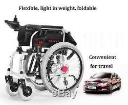 Hot Electric Foldable Wheelchair Elderly Scooter Medical Vehicle Deliver to Door