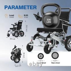 Intelligent Foldable Electric Wheelchair All Terrain 4 Wheels Mobility Scooter