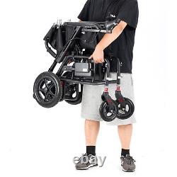 Intelligent Foldable Electric Wheelchair All Terrain 4 Wheels Mobility Scooter