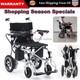 Intelligent Foldable Electric Wheelchair All Terrain Mobility Scooter Wheelchair
