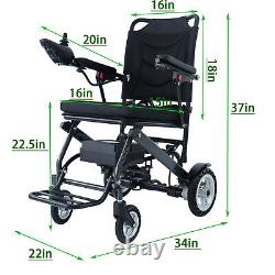 Intelligent Foldable Electric Wheelchairs Lightweight Wheelchair For All Airline