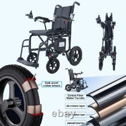 Intelligent Foldable Electric Wheelchairs Lightweight Wheelchair For All Terrain