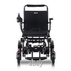 Intelligent Lightweight Foldable Electric Wheelchair 4 MPH Speed Scooter Travel