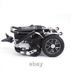 Intelligent Lightweight Foldable Electric Wheelchair All Terrain 25 Miles Ranges