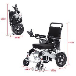 Intelligent Lightweight Foldable Electric Wheelchair All Terrain 25 Miles Ranges