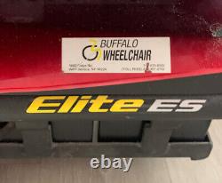 JAZZY Elite ES TESTED Power Chair Wheel Chair Scooter Red