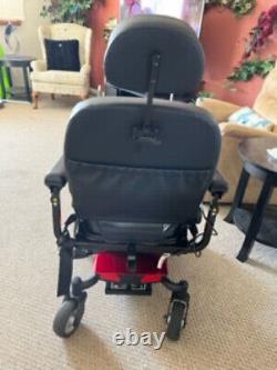 Jazzy Elite ES Cherry Red Mobility Power Chair-New Battery