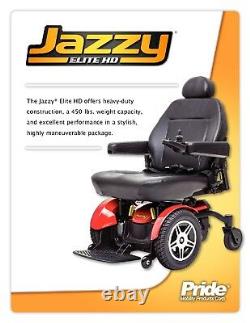 Jazzy Elite HD Power Wheelchair New