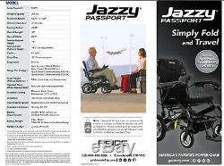 Jazzy Passport Folding Power Wheelchair (new out of the box)