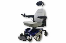 Jazzy Select Electric Wheelchair 19x19 Seat With Recline Stealth Headrest